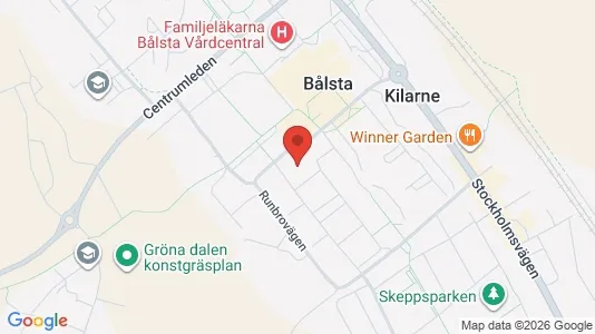 Apartments for rent i Håbo - kort over placeringen