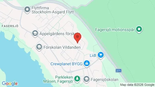 Apartments for rent i Stockholm South - kort over placeringen
