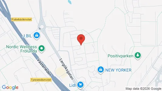 Apartments for rent i Askim-Frölunda-Högsbo - kort over placeringen