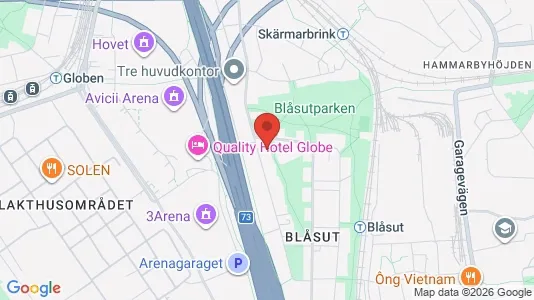 Apartments for rent i Stockholm South - kort over placeringen