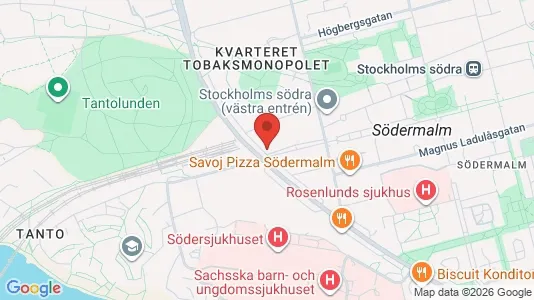 Apartments for rent i Södermalm - kort over placeringen