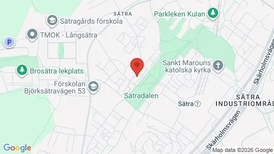 Apartments for rent i Stockholm South - kort over placeringen