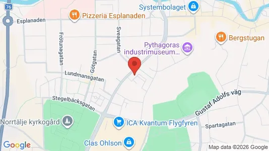 Apartments for rent i Norrtälje - kort over placeringen