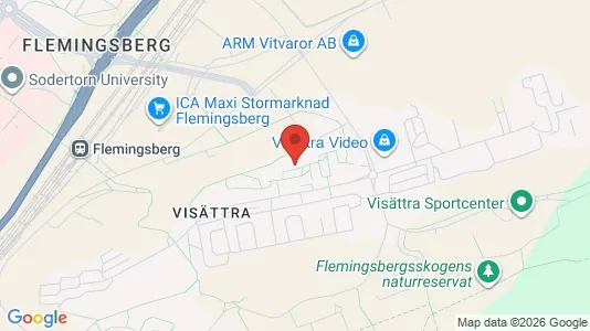 Apartments for rent i Huddinge - kort over placeringen