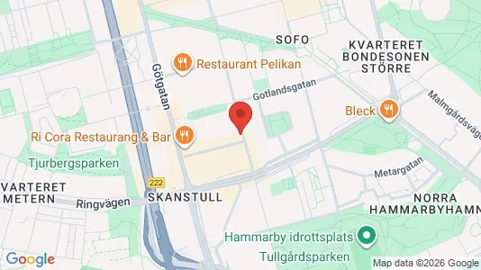 Apartments for rent i Södermalm - kort over placeringen