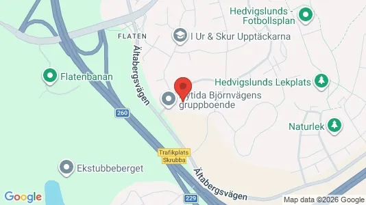 Apartments for rent i Nacka - kort over placeringen