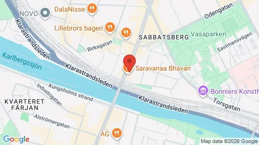 Apartments for rent i Vasastan - kort over placeringen