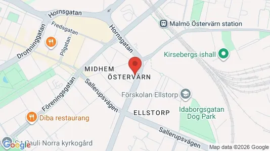Apartments for rent i Malmö City - kort over placeringen