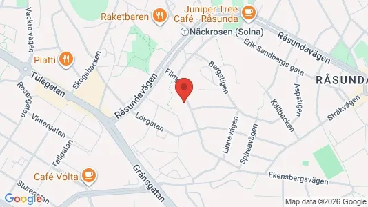 Apartments for rent i Solna - kort over placeringen