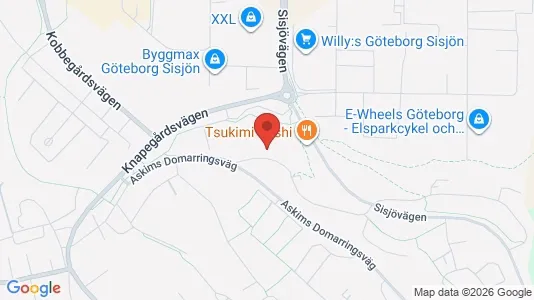 Apartments for rent i Askim-Frölunda-Högsbo - kort over placeringen