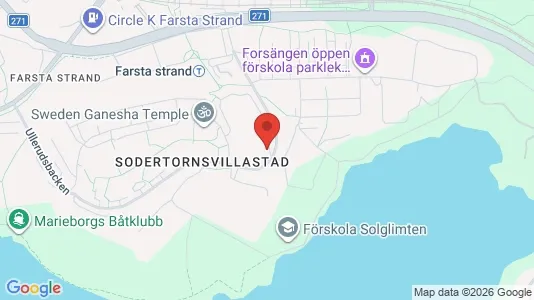 Apartments for rent i Stockholm South - kort over placeringen