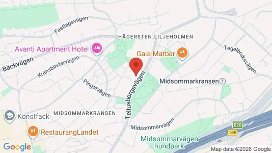 Apartments for rent i Stockholm South - kort over placeringen