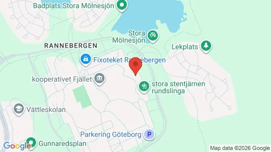 Apartments for rent i Angered - kort over placeringen