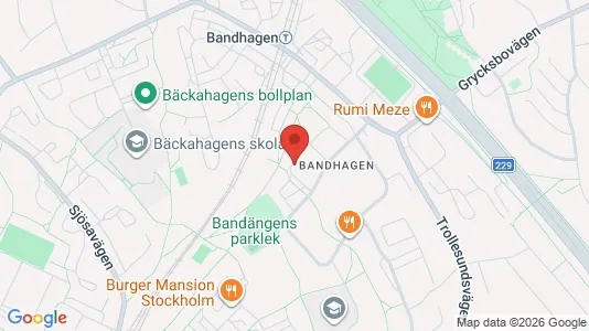 Apartments for rent i Stockholm South - kort over placeringen