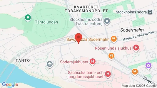 Apartments for rent i Södermalm - kort over placeringen
