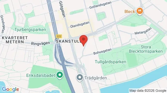 Apartments for rent i Södermalm - kort over placeringen