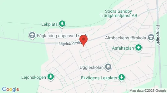Apartments for rent i Lund - kort over placeringen