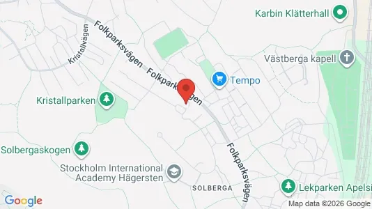 Apartments for rent i Stockholm South - kort over placeringen