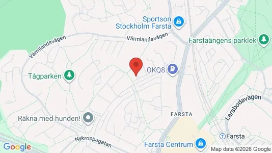 Apartments for rent i Stockholm South - kort over placeringen