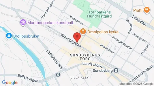 Apartments for rent i Sundbyberg - kort over placeringen