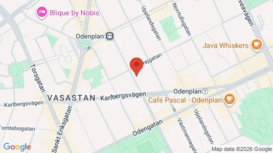 Apartments for rent i Vasastan - kort over placeringen