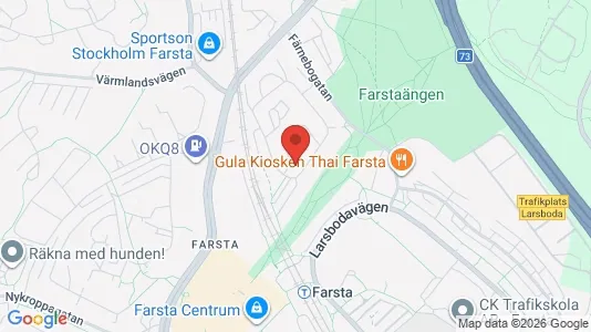 Apartments for rent i Stockholm South - kort over placeringen