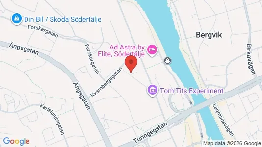 Apartments for rent i Södertälje - kort over placeringen