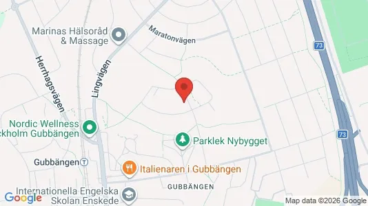 Apartments for rent i Stockholm South - kort over placeringen