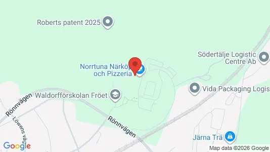 Apartments for rent i Södertälje - kort over placeringen