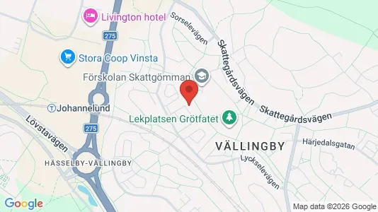 Apartments for rent i Stockholm West - kort over placeringen