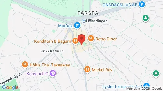 Apartments for rent i Stockholm South - kort over placeringen