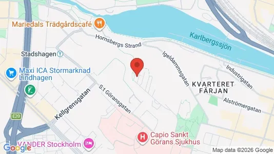 Apartments for rent i Kungsholmen - kort over placeringen