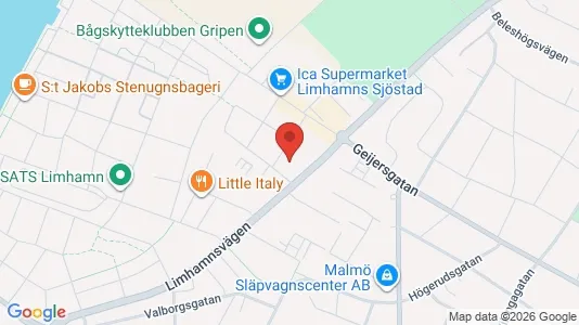 Apartments for rent i Limhamn/Bunkeflo - kort over placeringen
