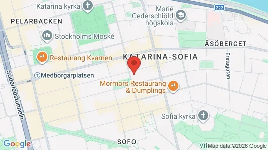 Apartments for rent i Södermalm - kort over placeringen