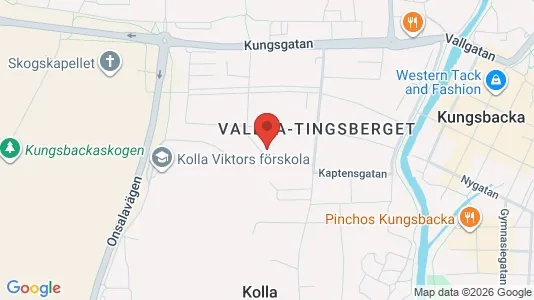 Apartments for rent i Kungsbacka - kort over placeringen