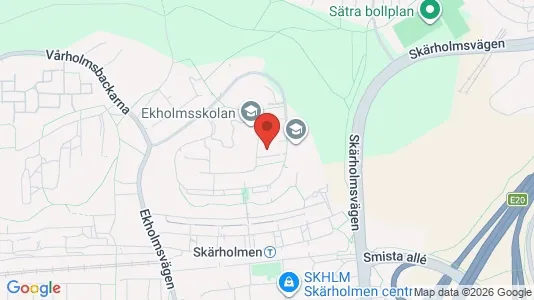 Apartments for rent i Stockholm South - kort over placeringen