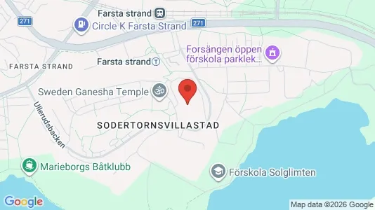 Apartments for rent i Stockholm South - kort over placeringen