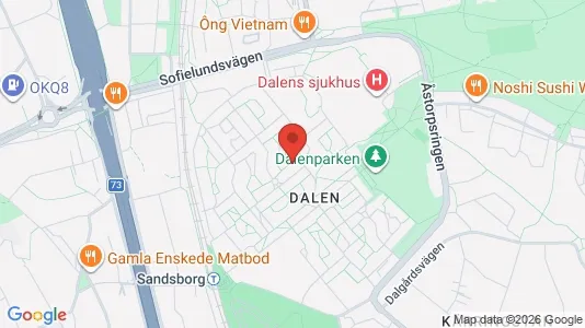 Apartments for rent i Stockholm South - kort over placeringen