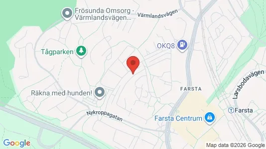 Apartments for rent i Stockholm South - kort over placeringen