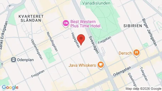 Apartments for rent i Vasastan - kort over placeringen