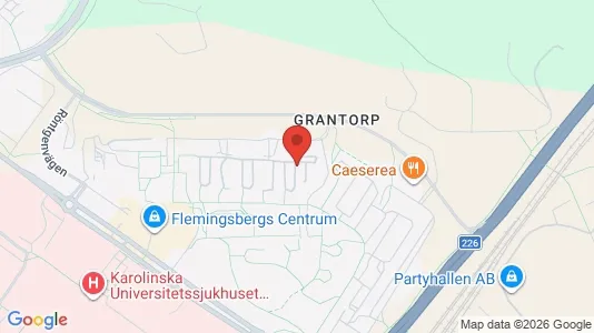 Apartments for rent i Huddinge - kort over placeringen