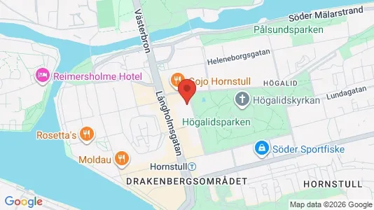 Apartments for rent i Södermalm - kort over placeringen