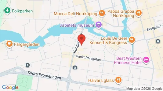 Apartments for rent i Norrköping - kort over placeringen