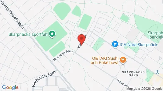 Apartments for rent i Stockholm South - kort over placeringen