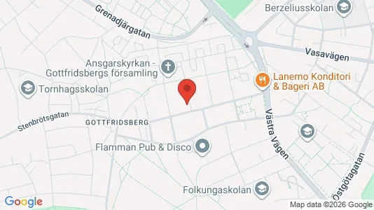 Apartments for rent i Linköping - kort over placeringen
