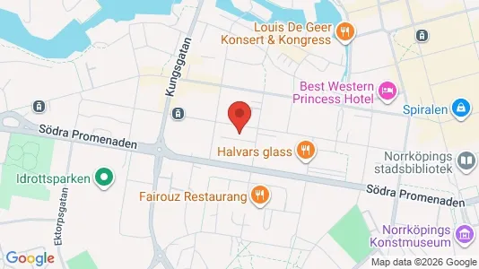 Apartments for rent i Norrköping - kort over placeringen