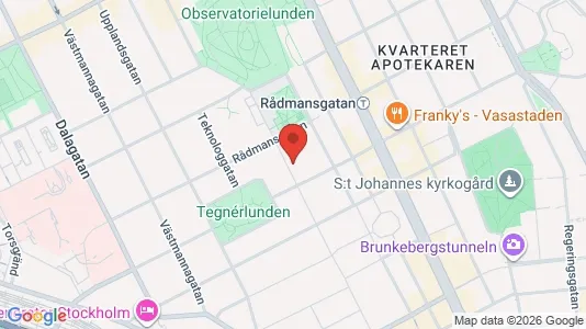 Apartments for rent i Stockholm City - kort over placeringen