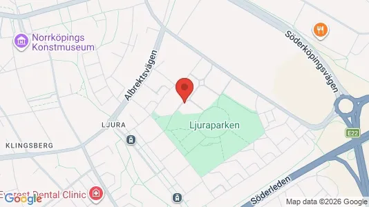 Apartments for rent i Norrköping - kort over placeringen