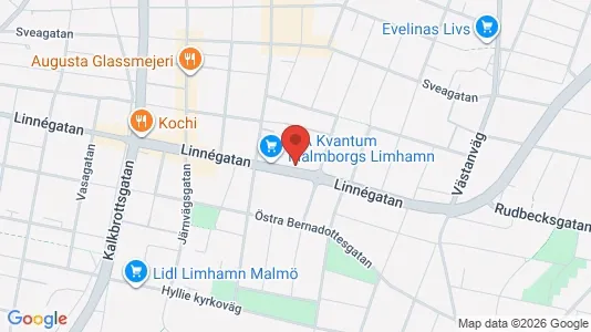 Apartments for rent i Limhamn/Bunkeflo - kort over placeringen