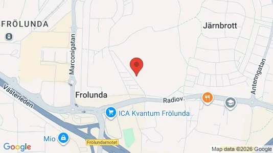 Apartments for rent i Askim-Frölunda-Högsbo - kort over placeringen